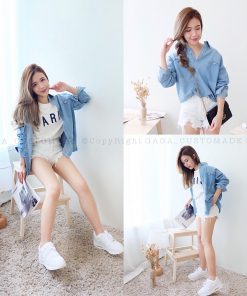 BASIC DENIM SHIRT