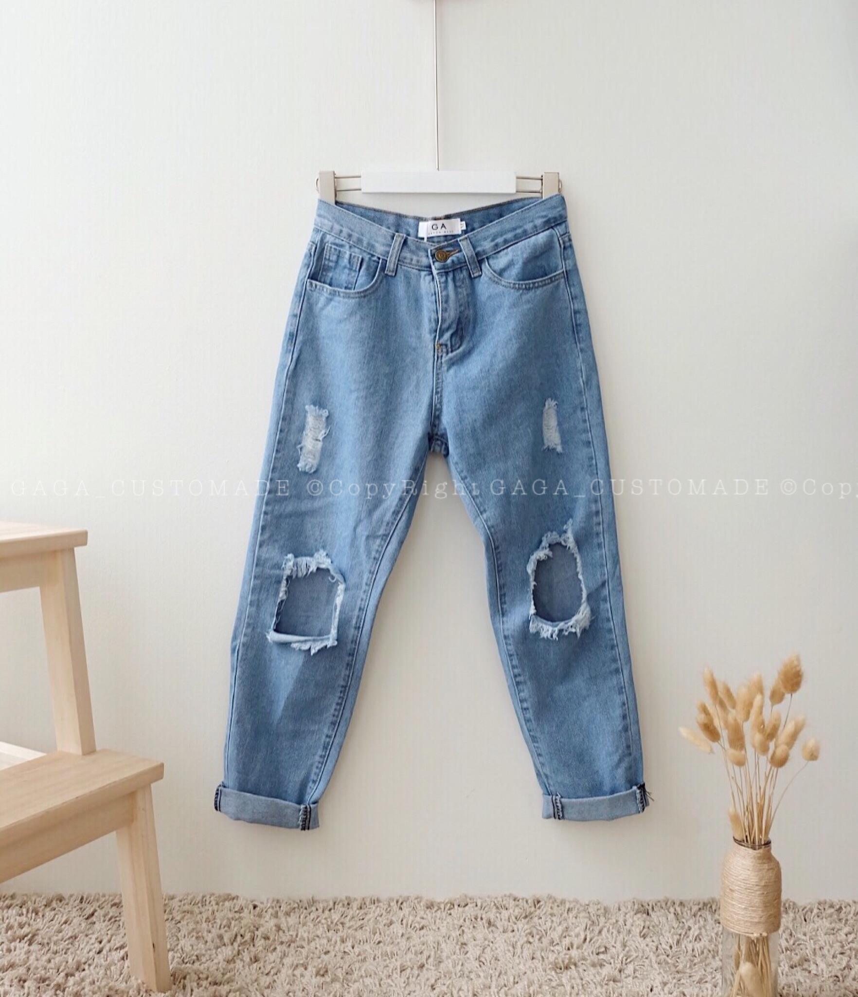 STYLISH HIGHWAIST RIPPED - Image 4