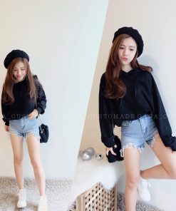 Micky Printed Sweater (Black)