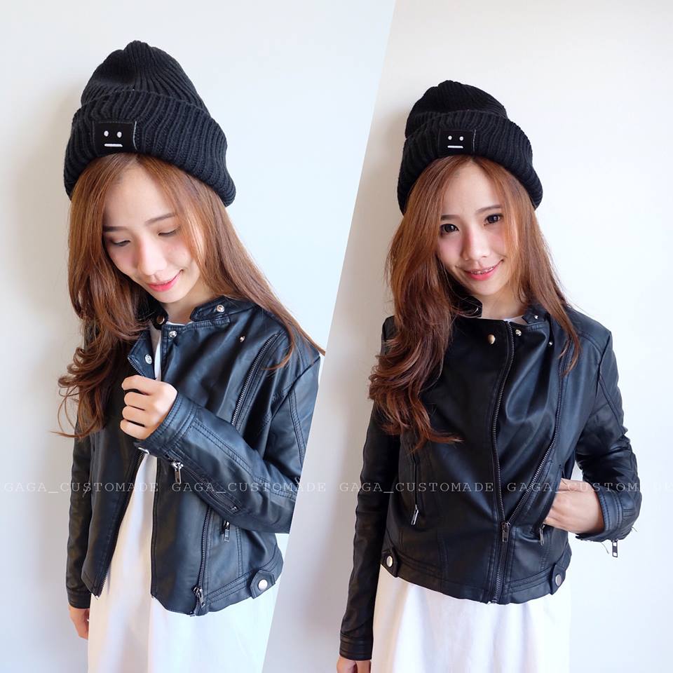 ZARA LEATHER JACKET BLACK - Image 3