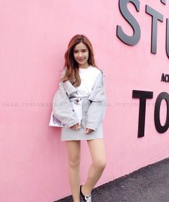 GaGa Denim Trendy Set (Denim Grey)