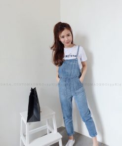 JONNY  DENIM ROMPER (DENIM JEAN)