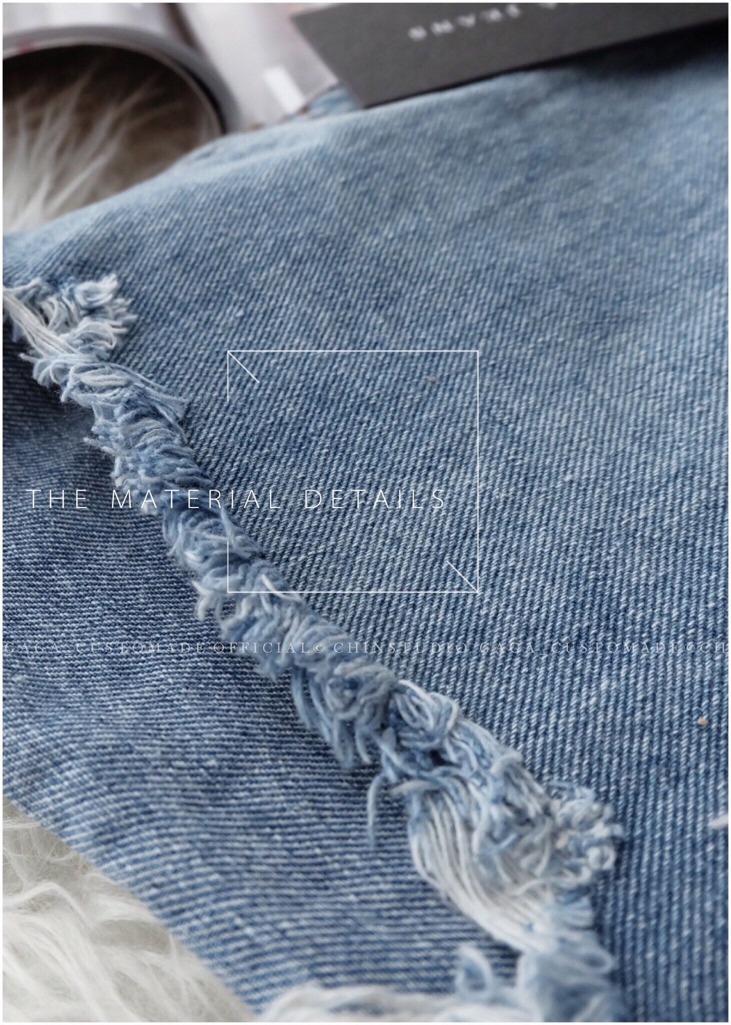 GA 2.0 RIPPED SHORT (DENIM) - Image 11