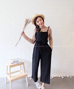 TIGHT UP JUMPSUIT (BLACK)