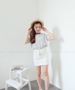 BASIC STRIPE SHIRT (BLACK)