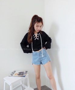 GAGA HIGHWAIST SHORT (DENIM)