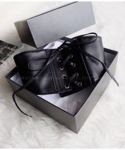 SKINNY WAIST BELT (BLACK)