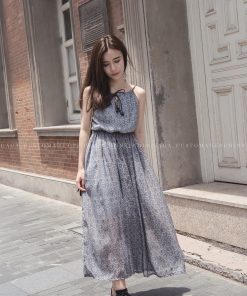 BOHEMIAN DRESS (FLORA BLUE)
