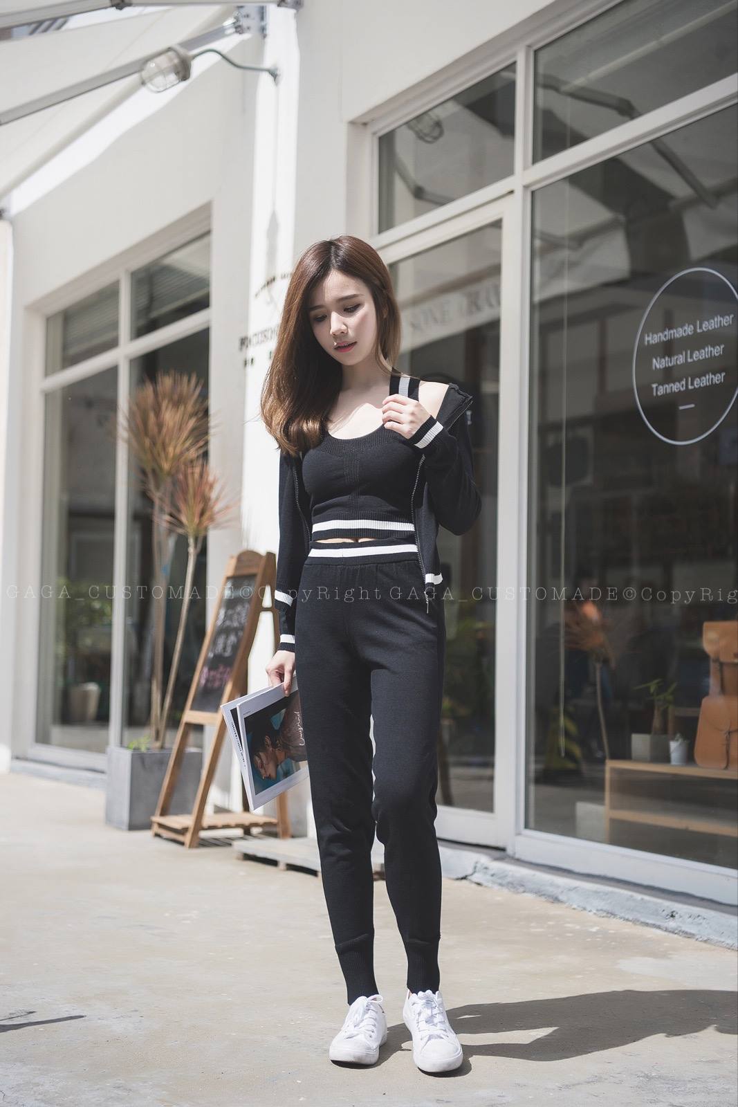 3IN1 KNIT SET (BLACK) - Image 3