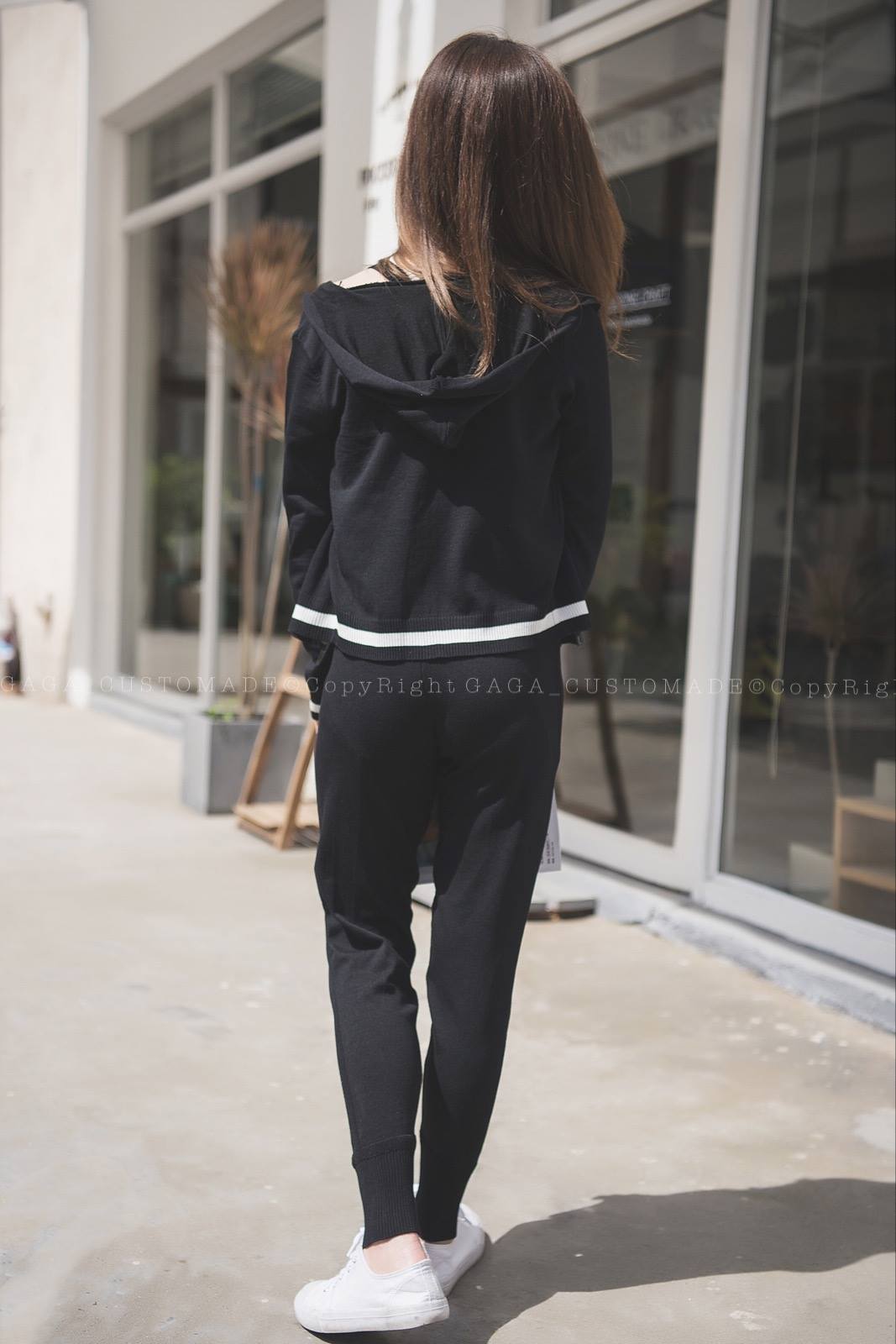 3IN1 KNIT SET (BLACK) - Image 8