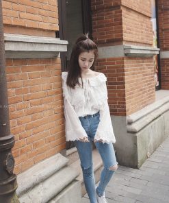 FALBALA BLOUSE (WHITE)