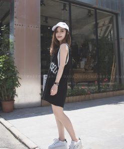 BOYFIE SINGLET DRESS (BLACK)