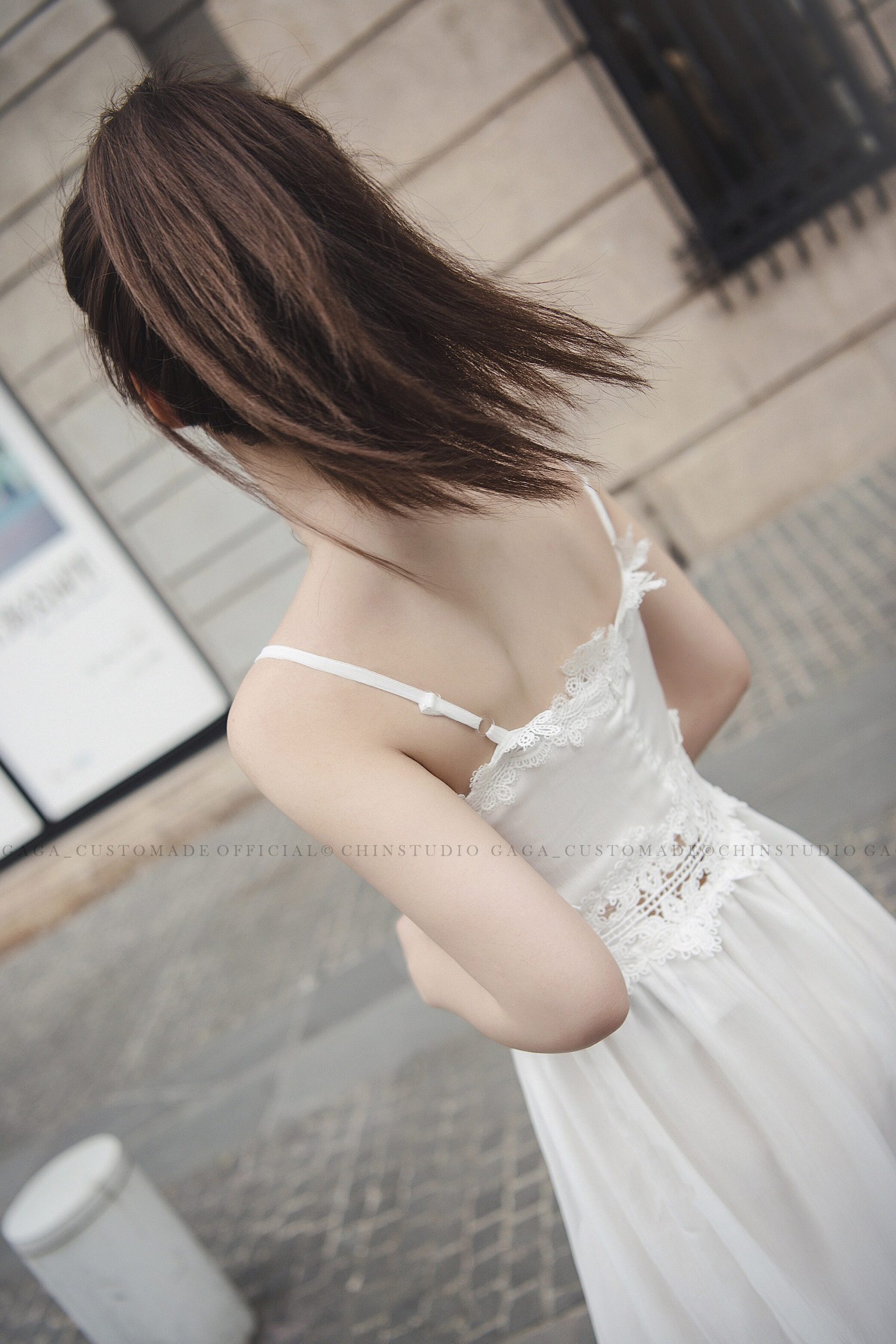 LACE UP JUMPSUIT (WHITE) - Image 12