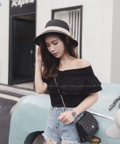 COTTON OFF SHOULDER (BLACK)