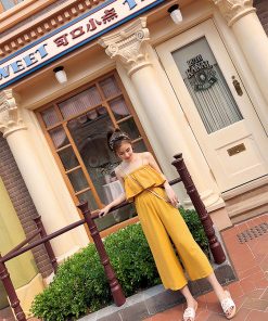 SUMMER FLOUNCED ROMPER